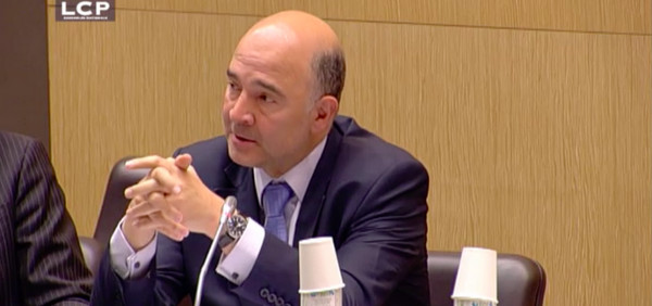 Pierre Moscovici très complice avec son épouse Anne Michelle Basteri