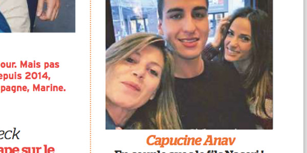 Capucine Anav En Couple Avec Julian Le Fils De Samy Naceri