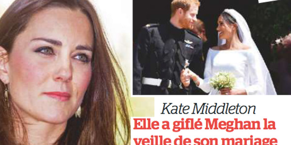 Kate Middleton Violente Elle A Gifl Meghan Markle La Veille De Son