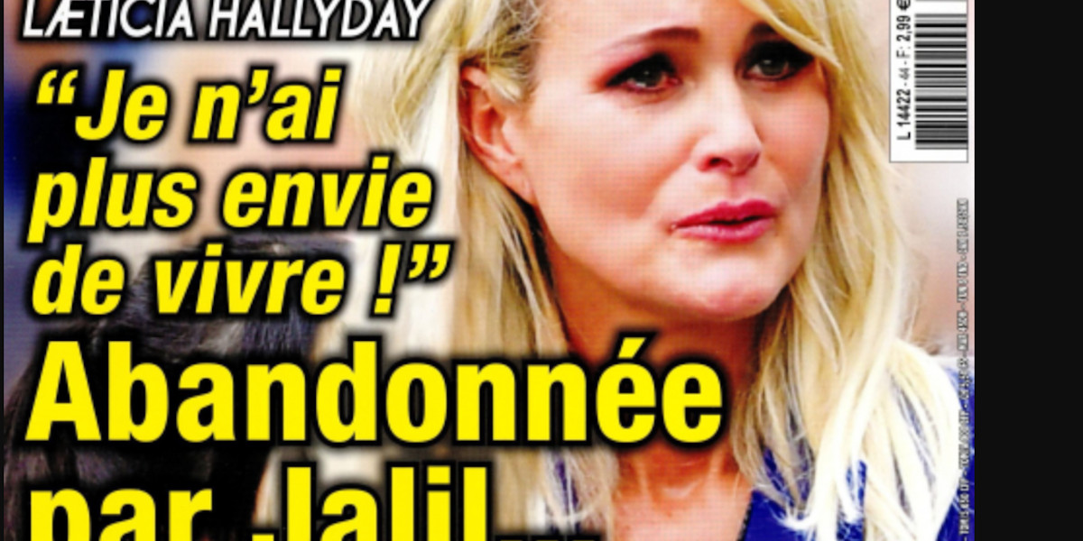 Laeticia Hallyday Je nai plus envie de vivre abandonnée par Jalil