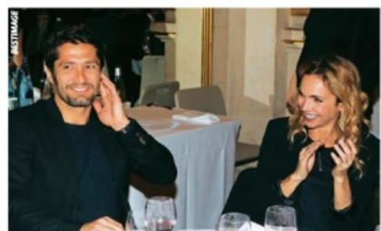 Bixente Lizarazu et Claire Keim