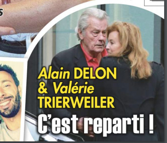 Alain Delon Et Valérie Trierweiler, Leur Relation Purement Amicale