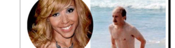 Cathy Guetta compar e Jean Claude Duss des bronz s