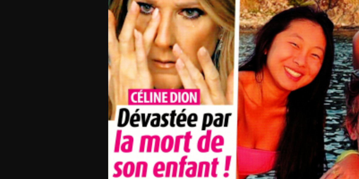 Celine dion discount est elle décédée