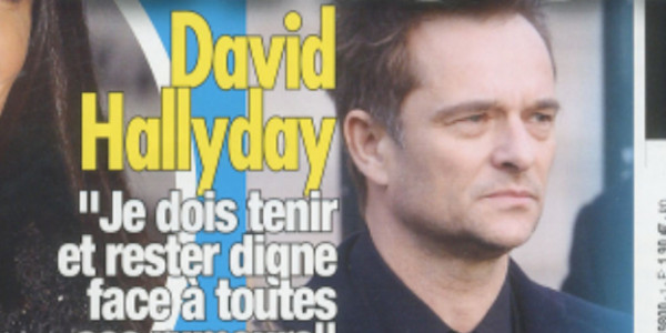David Hallyday de retour en musique : il reprend un titre classique de son  père, les internautes sont conquis - Voici